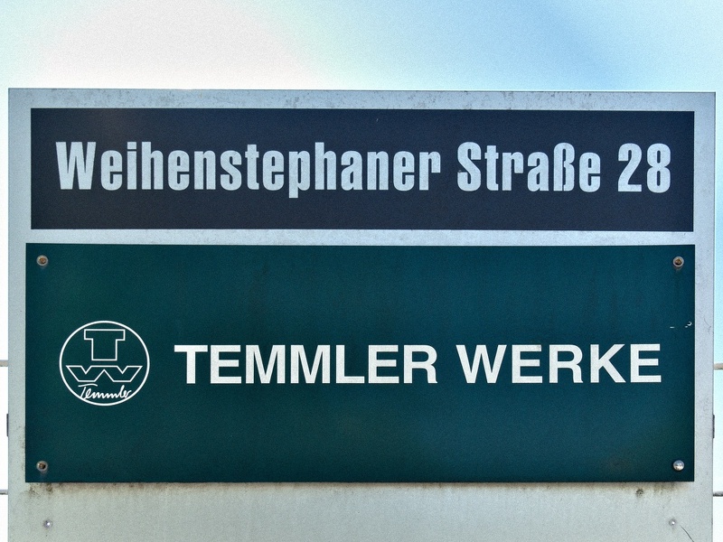 Weihenstephaner Straße 28 TEMMLER WERKE