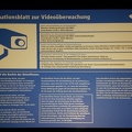 Informationsblatt zur Videoüberwachung