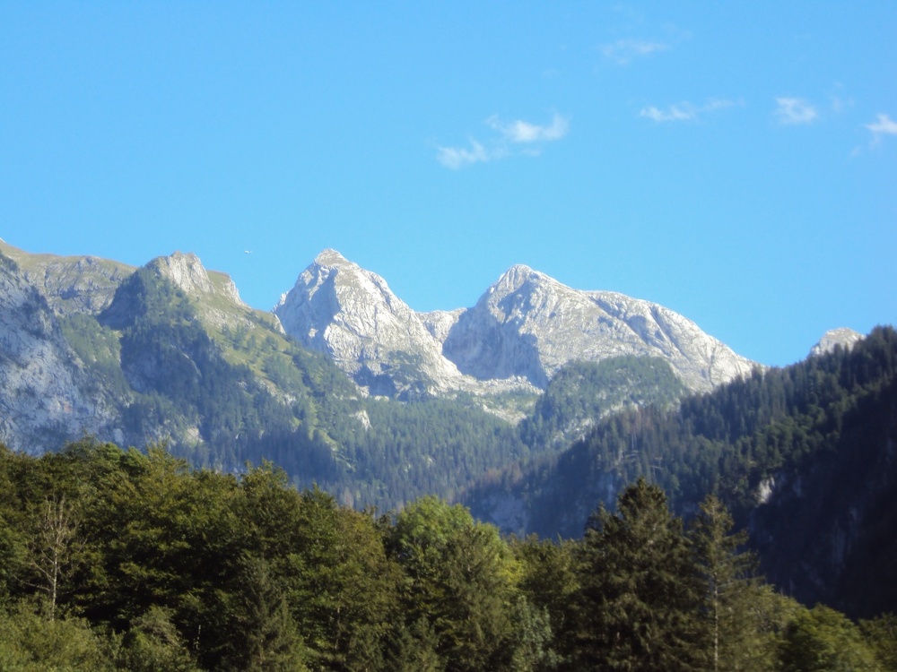 Bergpanorama am Obersee